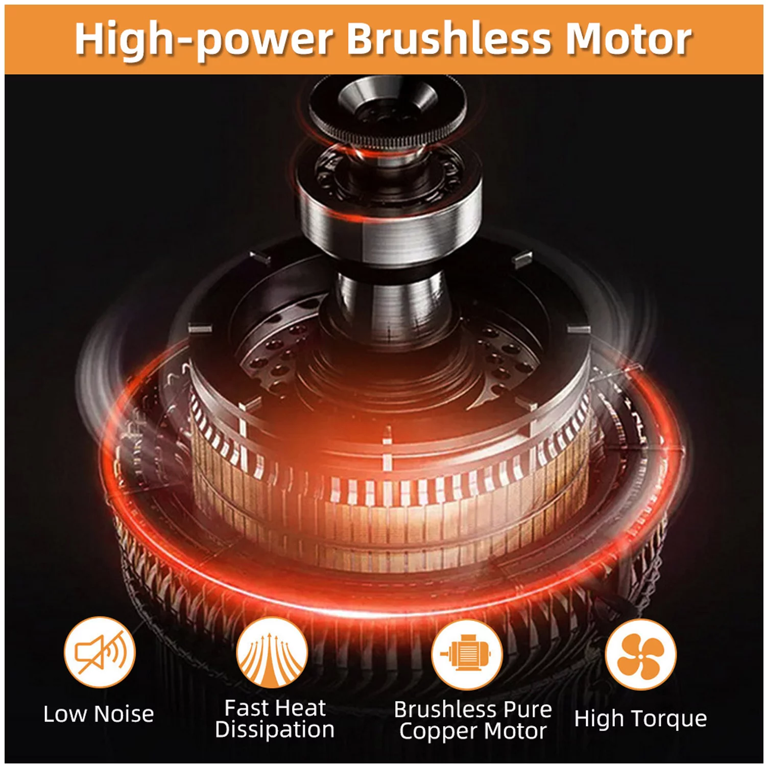 Xhy Electric Chainsaw 8 Inch 24V 1500mah Battery Powered Outdoor Wireless One Hand Handheld Portable Logging Pruning Chain Saw Tool (2 Batteries)