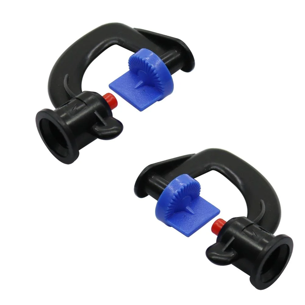 100Pc G-Type 180 Degree Refraction Sector Misting Sprinklers 7.5mm Interface Garden Irrigation Agriculture Lawn Watering Nozzles