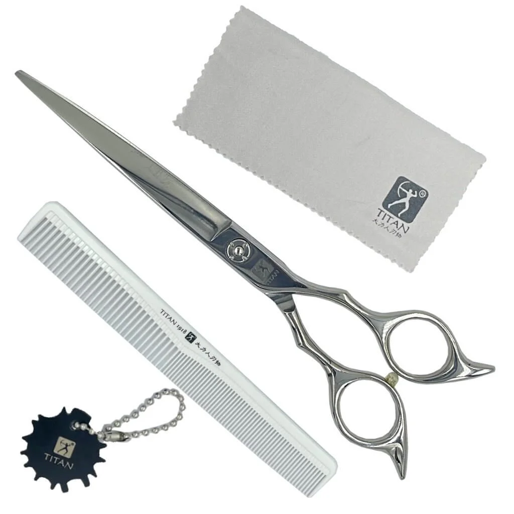 Handmade Japan Curved Hair Cutting Shears