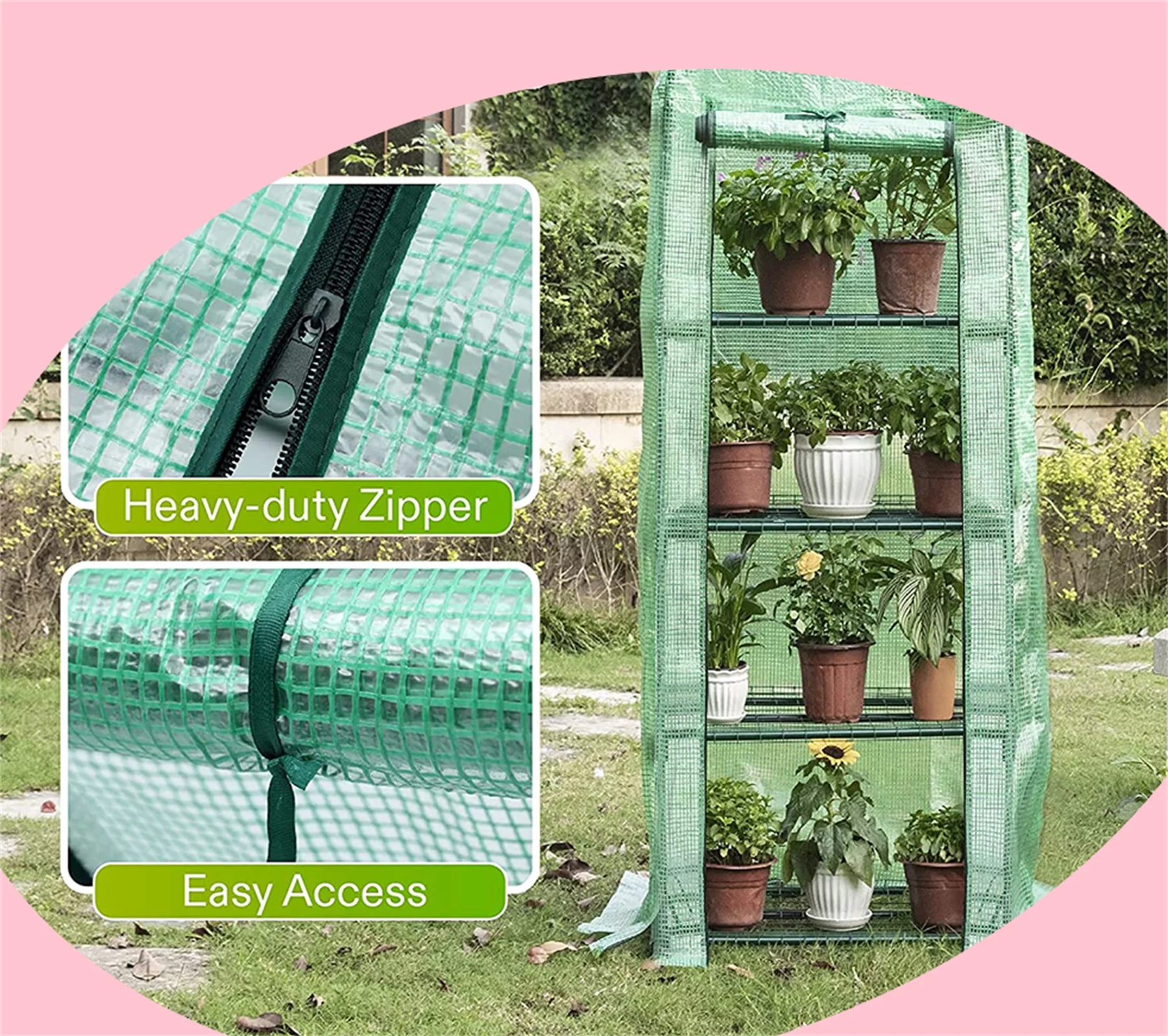 4-Tier Reusable Mini Green House