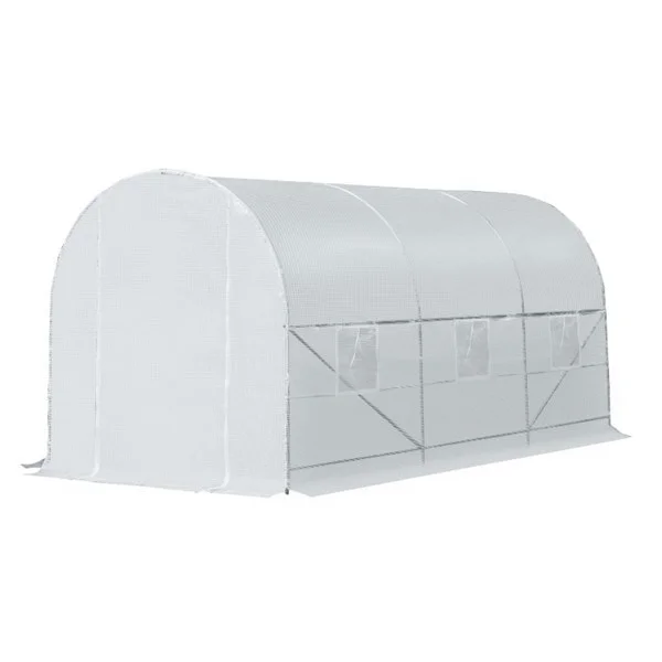 Spacious Walk-In Tunnel Greenhouse - 88.19 - Easy Year-round Gardening