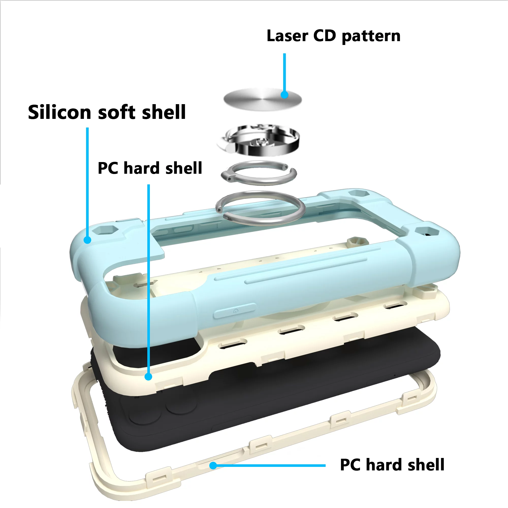 Drop Proof Case for iPhone 6 Plus/ iPhone 6S Plus (5.5