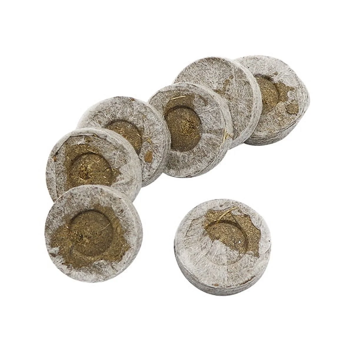 Peat Pellets Seed Germination Flowers Seeds Starter Pallet Nutrient Substance Planting Seedling Soil Block 100 Pcs