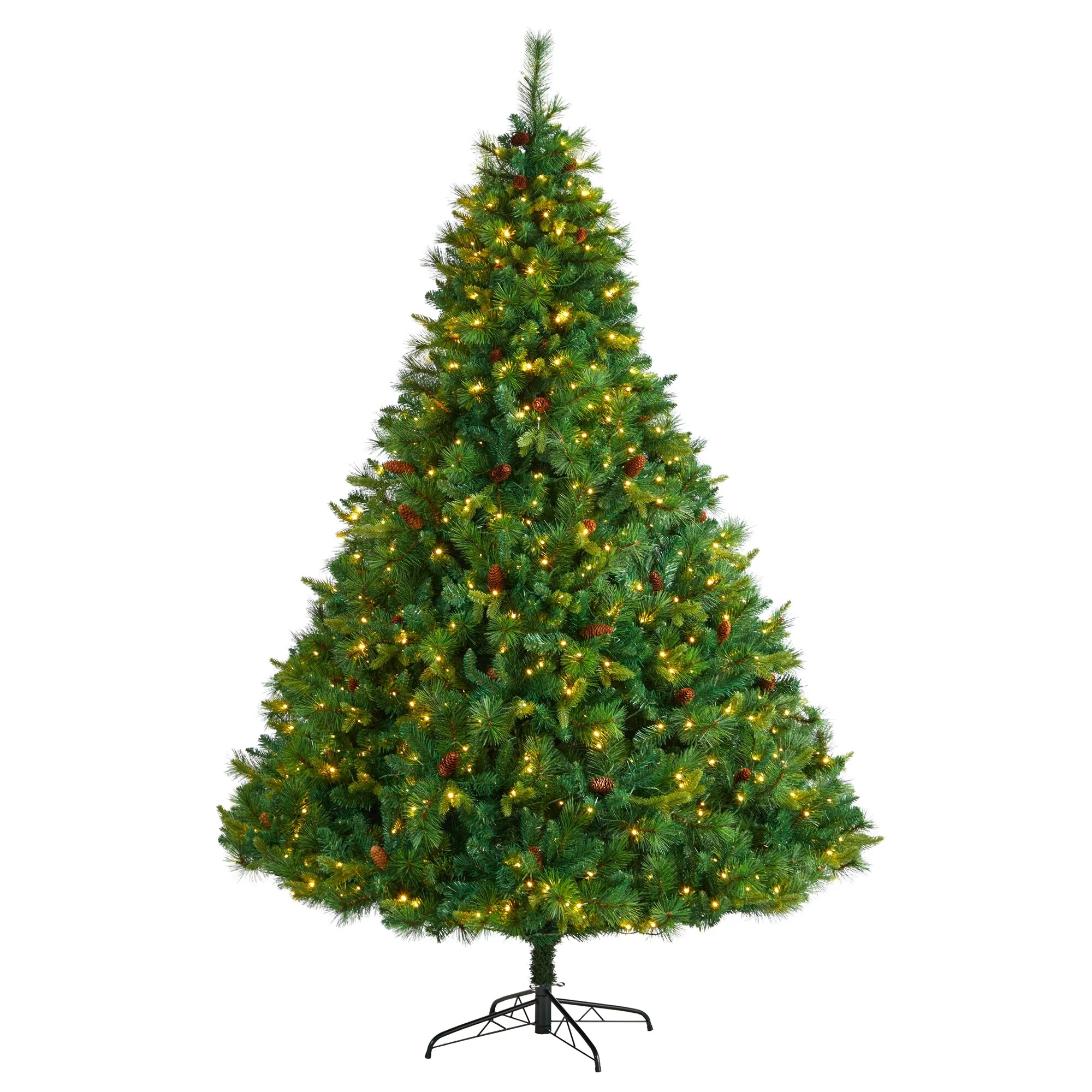 Nearly Natural 8' West Virginia Full Bodied Mixed Pine Christmas Tree - 96