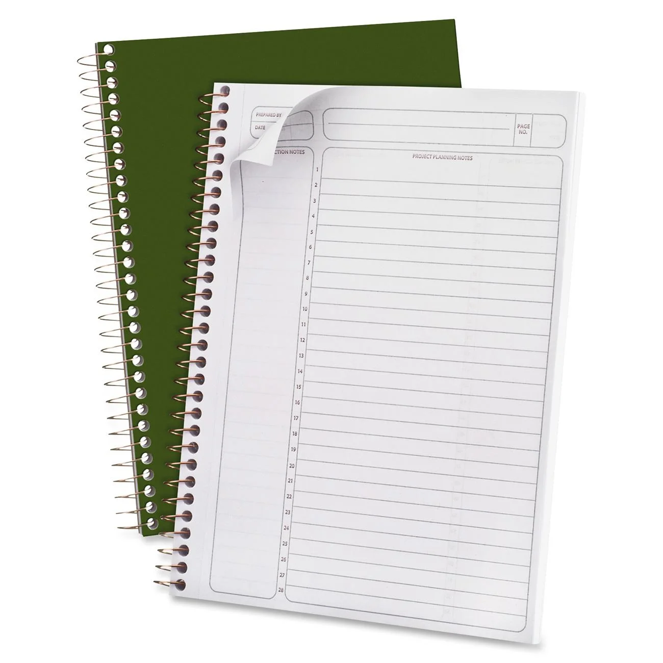 Ampad Gold Fibre Classic Project Planner Notebook, Spiral Bound, 84 Sheets