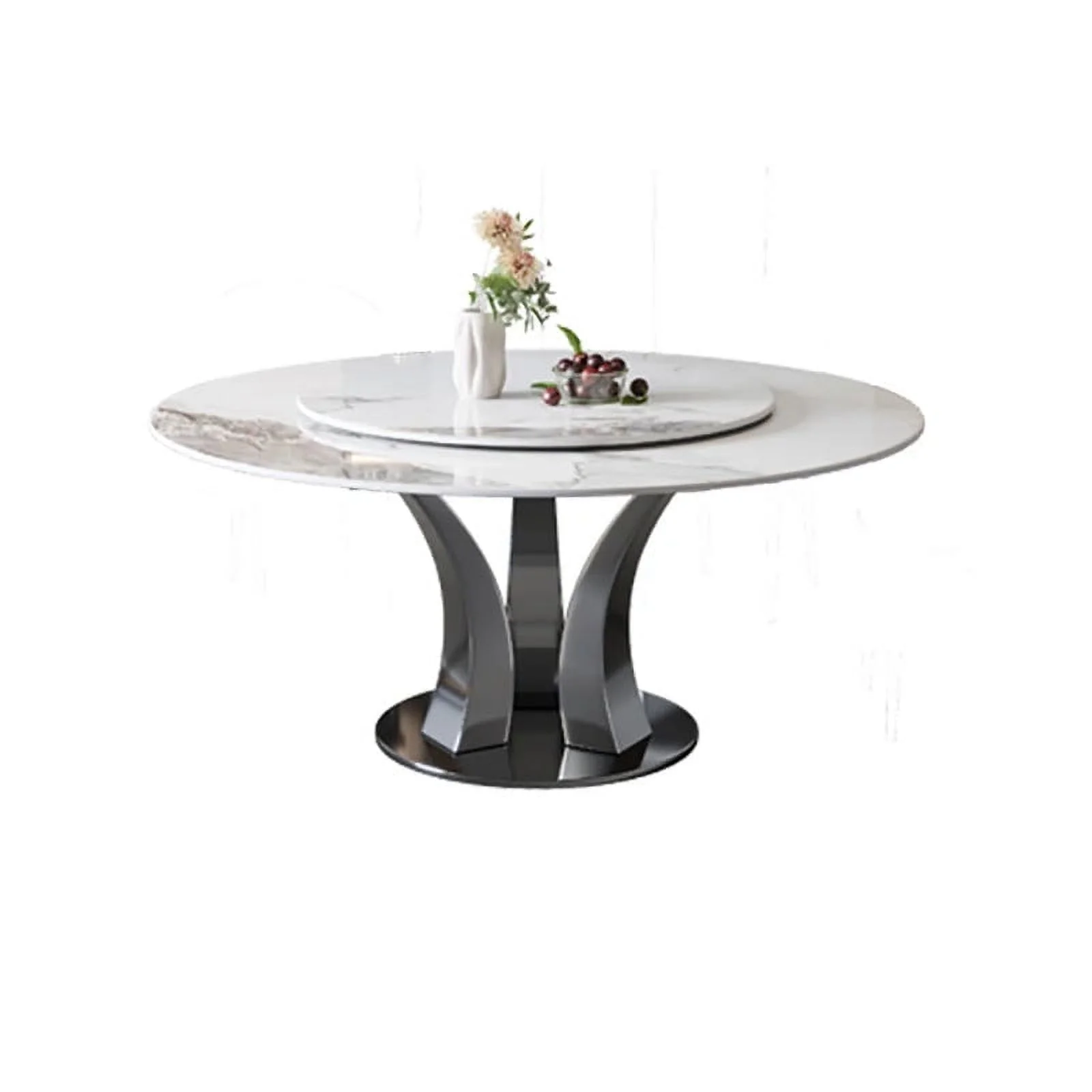 Luxury Dinner Round Table Salon Living Room Dinette Garden Small Dining Table Set Cute Modern Mesa Plegable Luxury Furniture