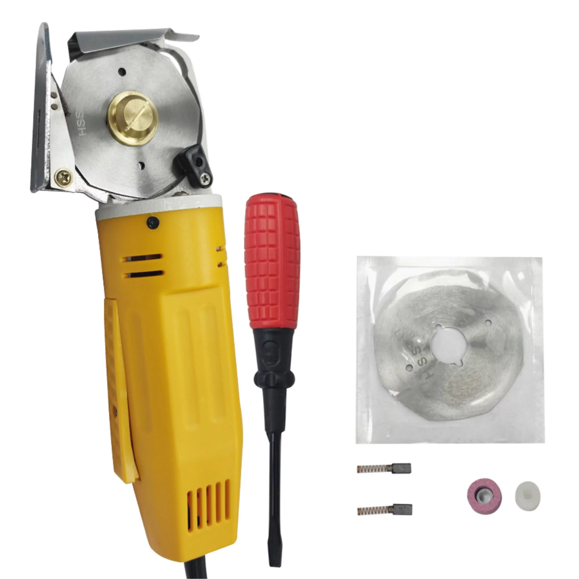 Handheld Electric Scissors: Efficient 60W Fabric & Leather Cutting Machine