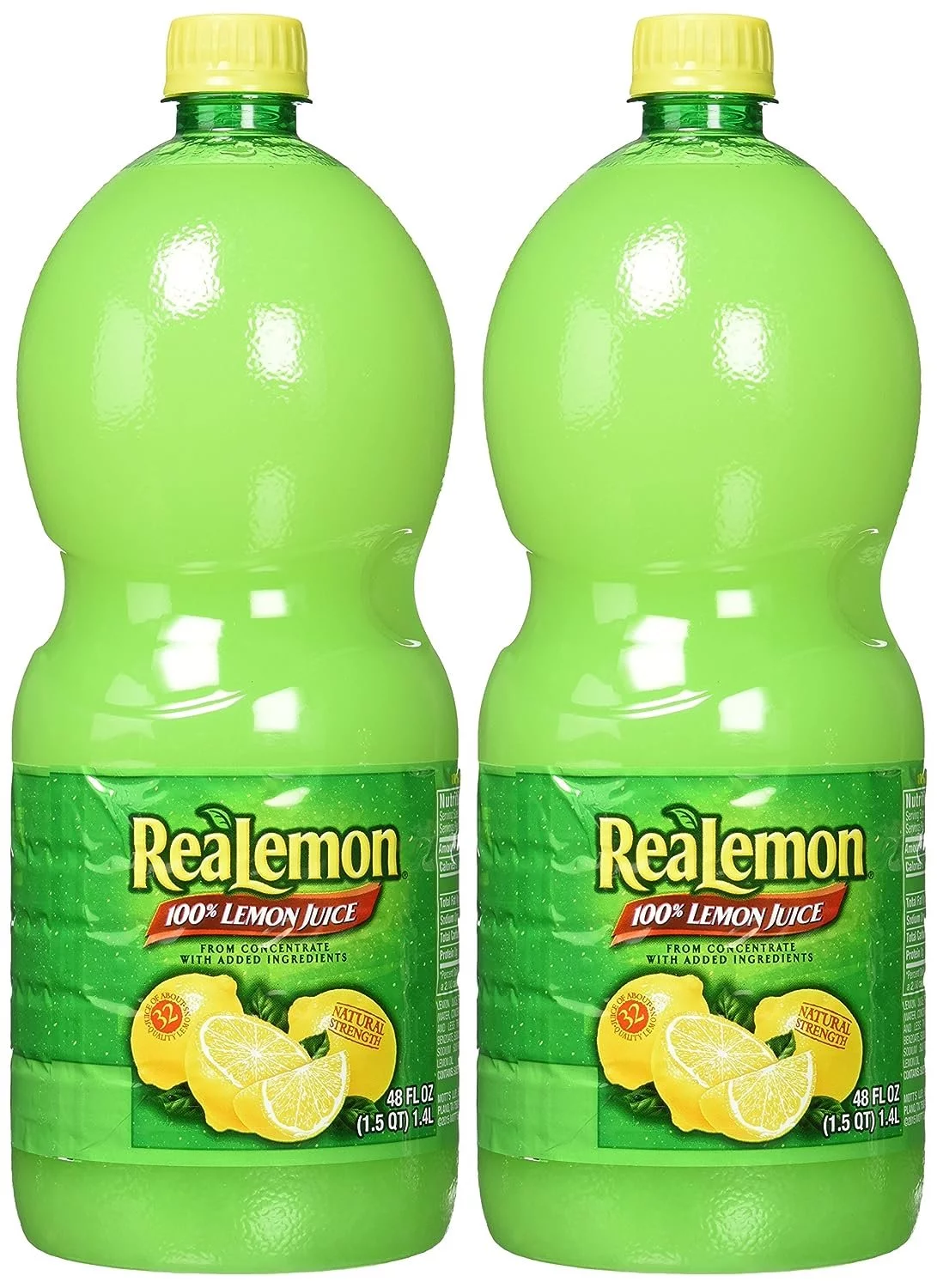 realemon 100% lemon juice -48 fl oz btls. by realemon [foods], pack of 2