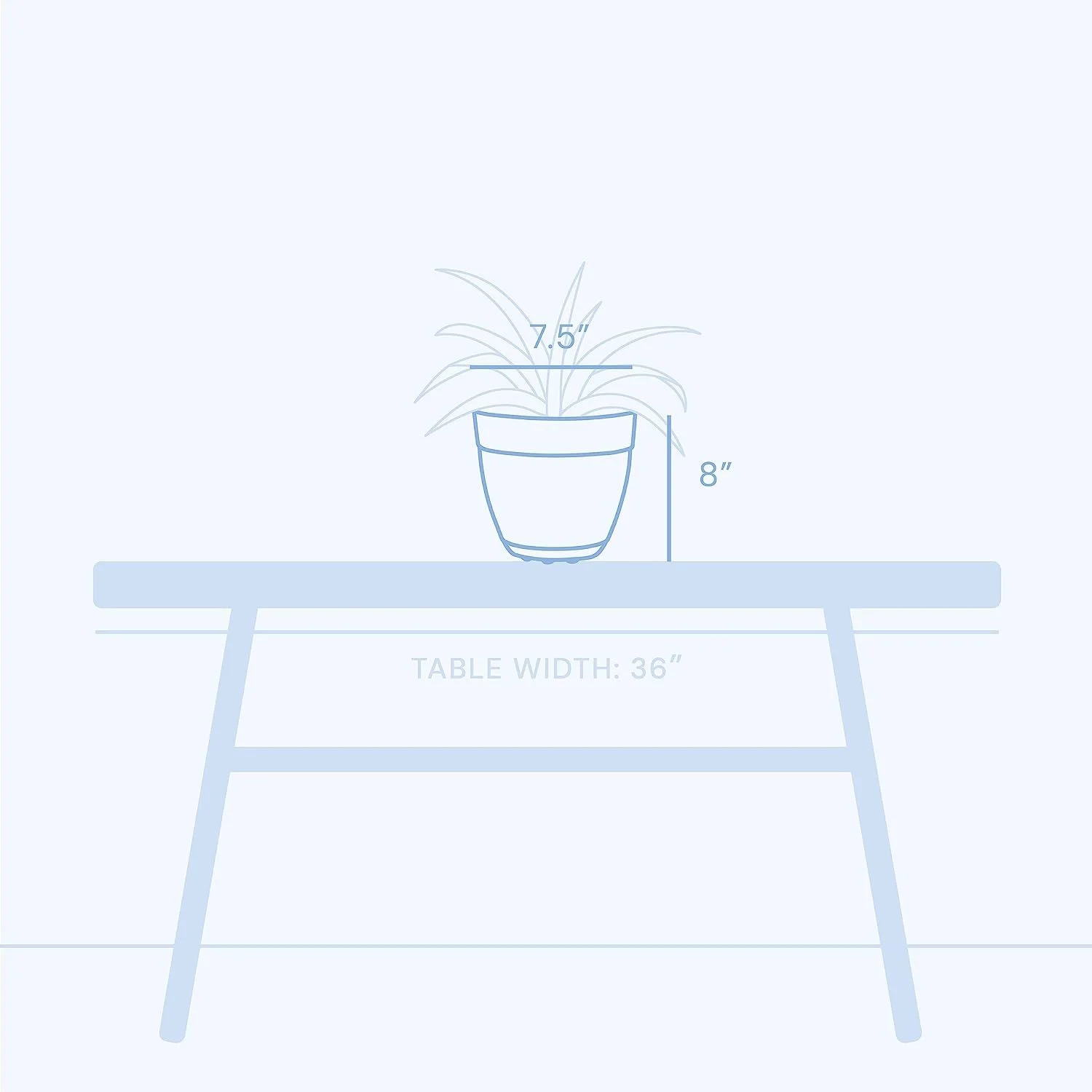 Bloem Dayton Recycled Plastic Planter 8