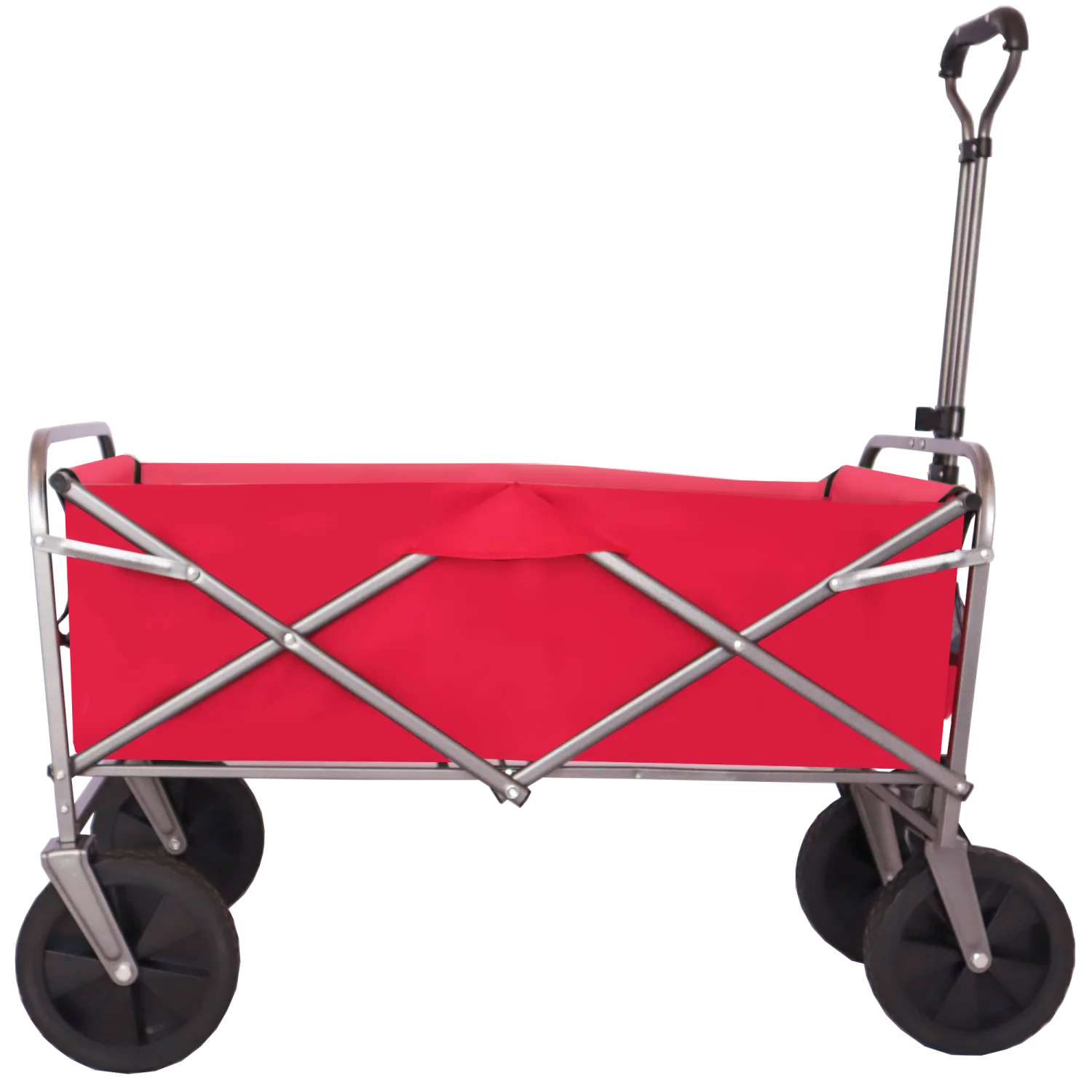 Multipurpose Folding Wagon for Outdoor Garden and Beach Use  Collapsible and Micro in Size  Portable Cart for Camping and Hiking Activities