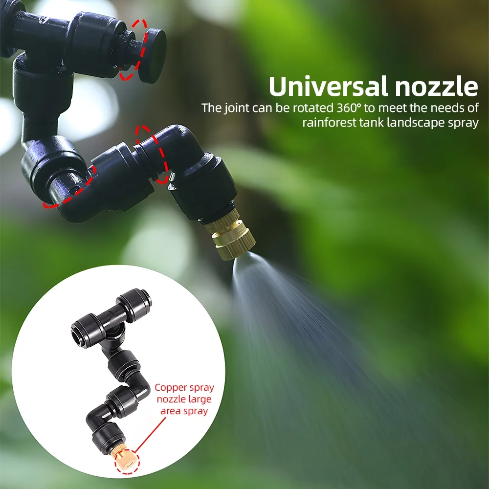 Mister System,Mister Qisuo Spray Nozzles Terrariums Spray – Mister Low Noise With Low Dsfen Spray Adjustable Nozzles Noise And Adjustable Nozzles Snake Mister With Amphibian Low