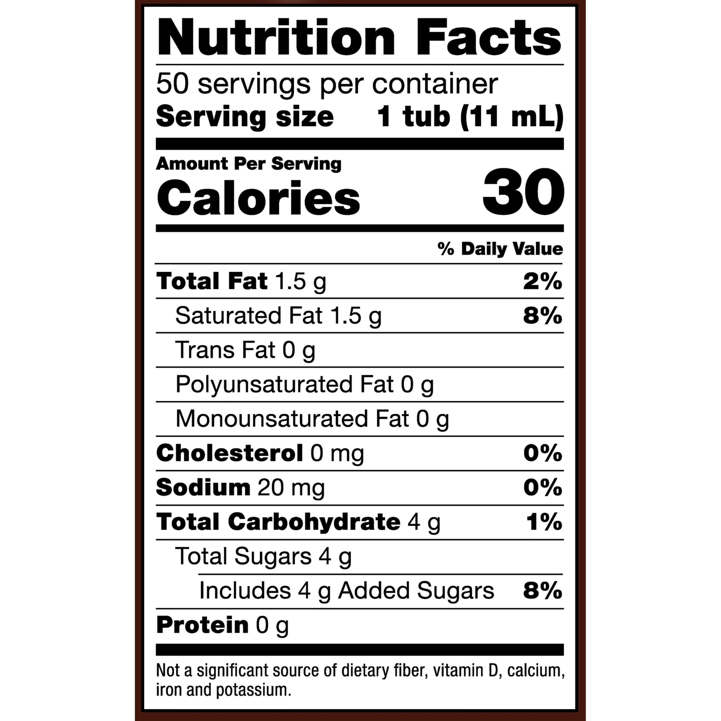 Coffee mate Snickers Non-Dairy Creamer, 0.375 fl oz, 50 Count Tubs