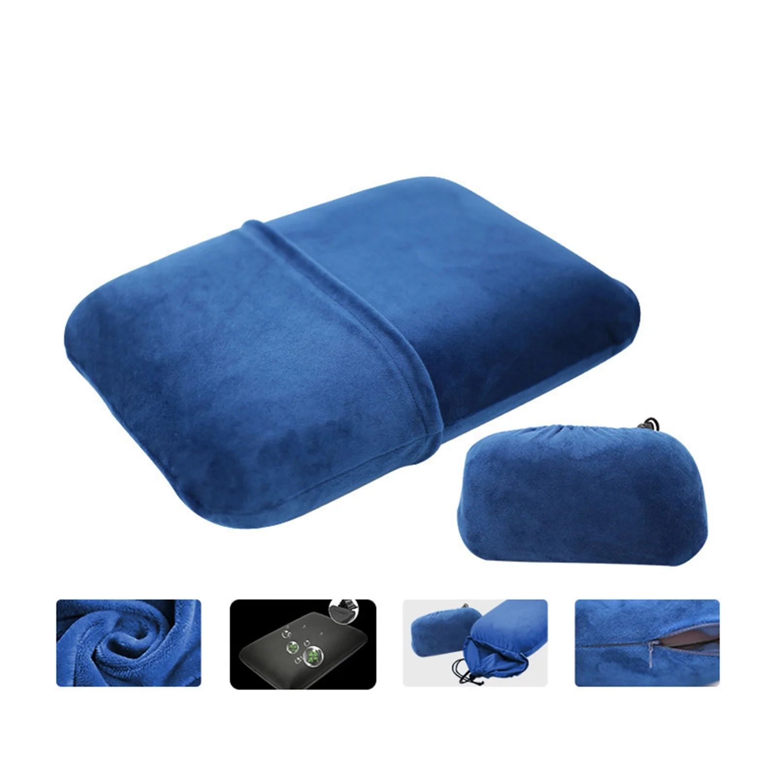 SIfdSeng Body Pillow for Pregnant Women Black Memory Foam Outdoor Travel Camping Tent Students Nap Pillow Lying Sleeping Pillow Camping Supplies Sleeping Bag Pillow