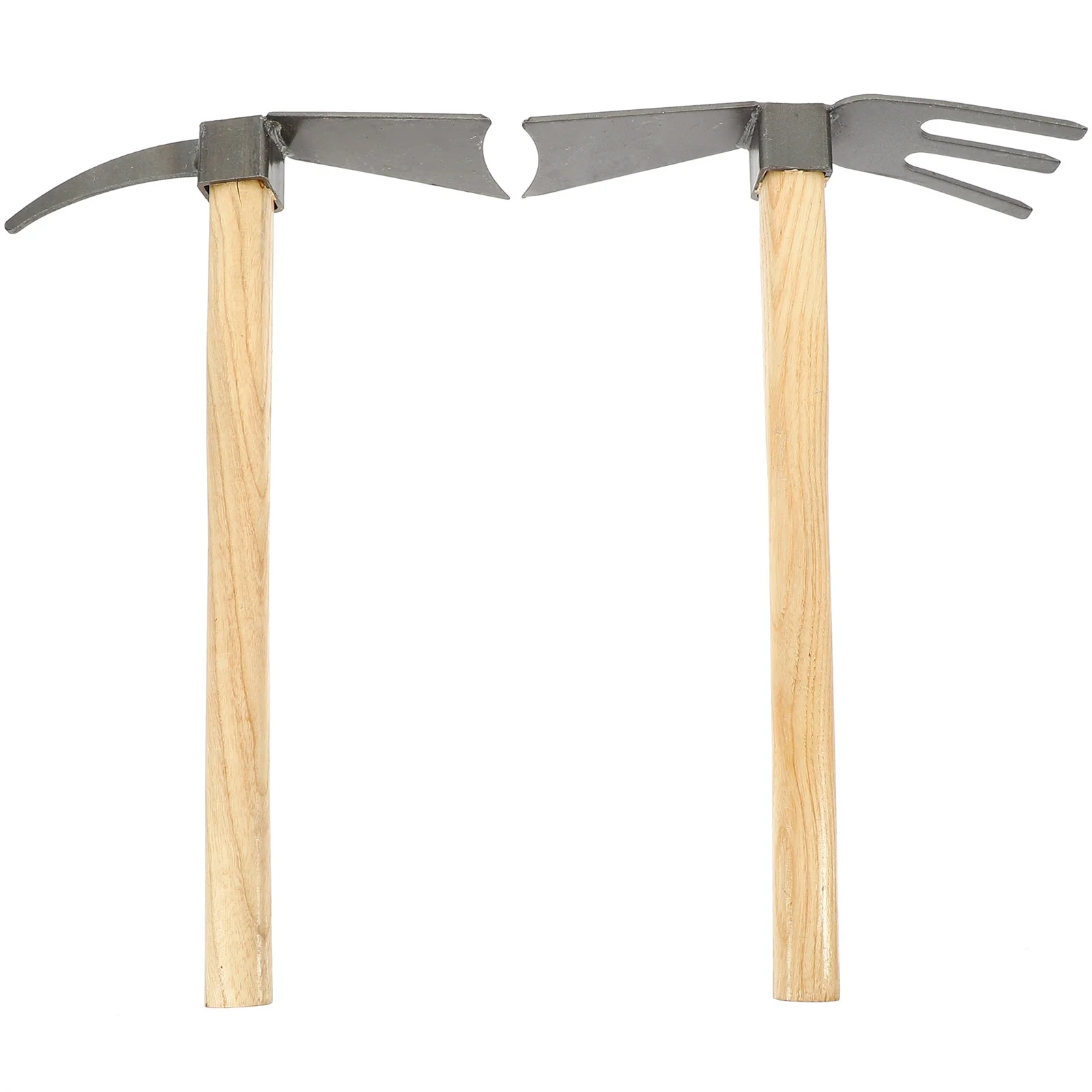 Gongxipen 2pcs Anti-skid Hoe Garden Tools Outdoor Gardening Hoes Gardening Hoe Accessories