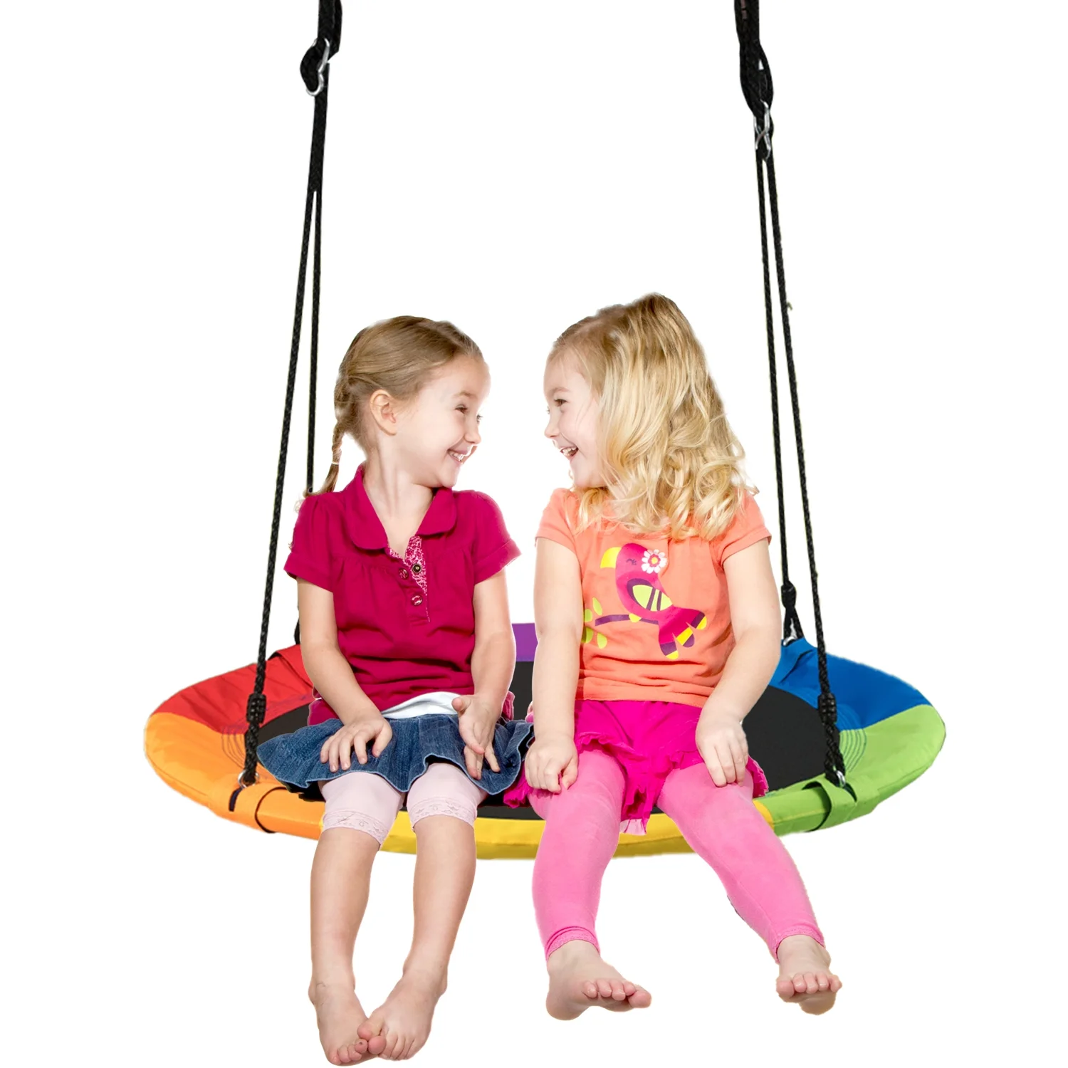 Flying Saucer Tree Swing Indoor Outdoor Play Set Swing for Kids