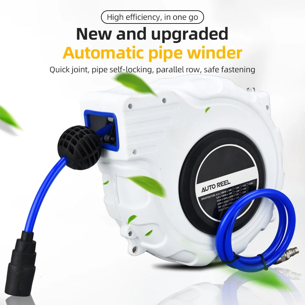 Arealer Hose Reel,Wall Mounted Reel Mounted Reel With Swivel Rewind Reel 180 Swivel Rewind With 180 Swivel 82ft Wall Mounted Rewind Reel Car