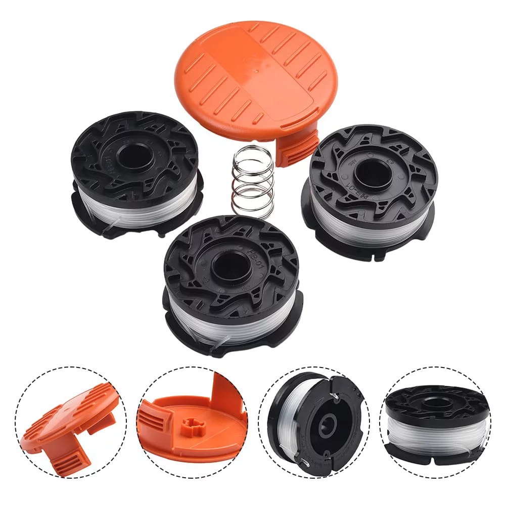 3/6Pack For Black & Decker Replacement String Trimmer Line Spool AF-100 Eater