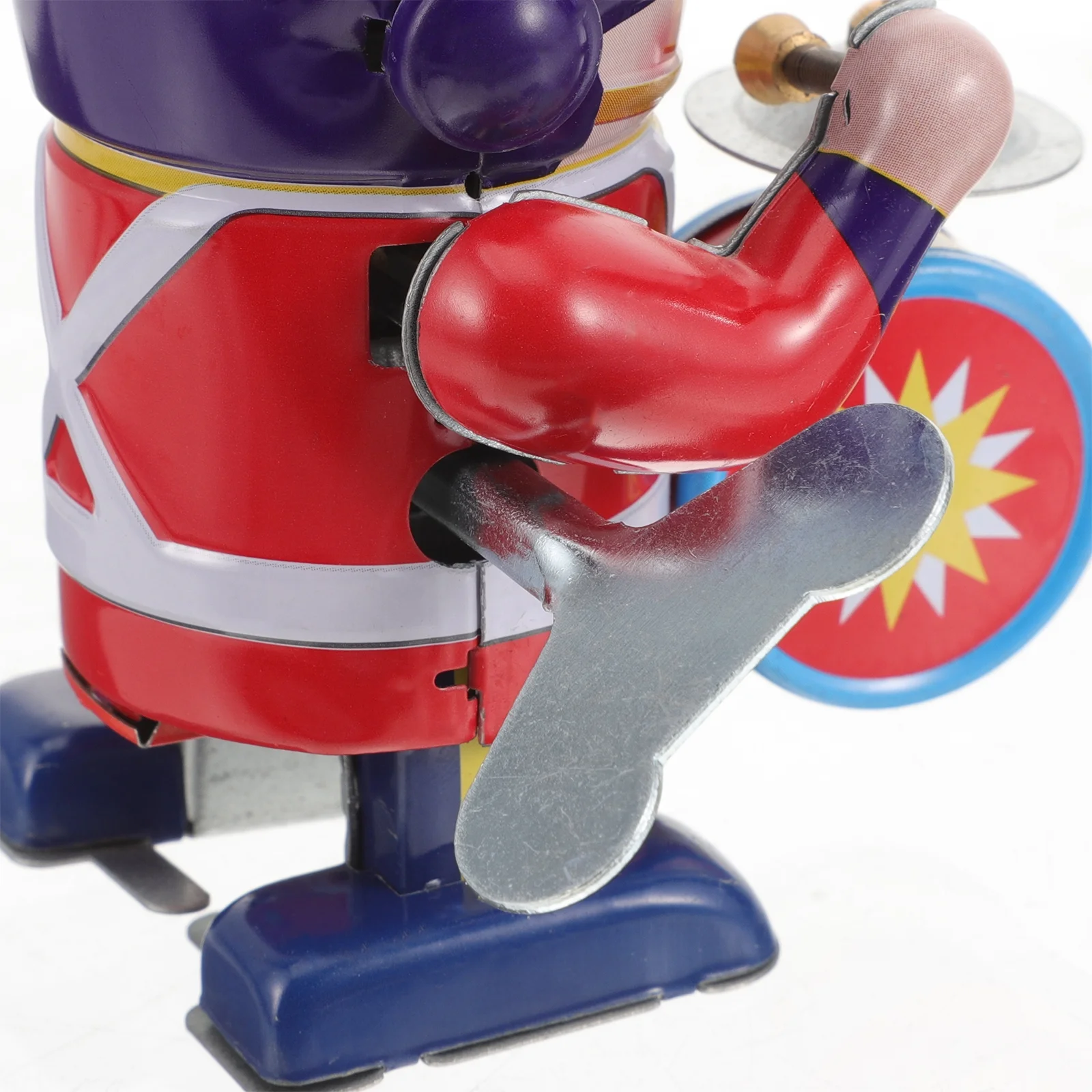Tin Toys Robots Childrens Drummer Tinplate Iron Toddler
