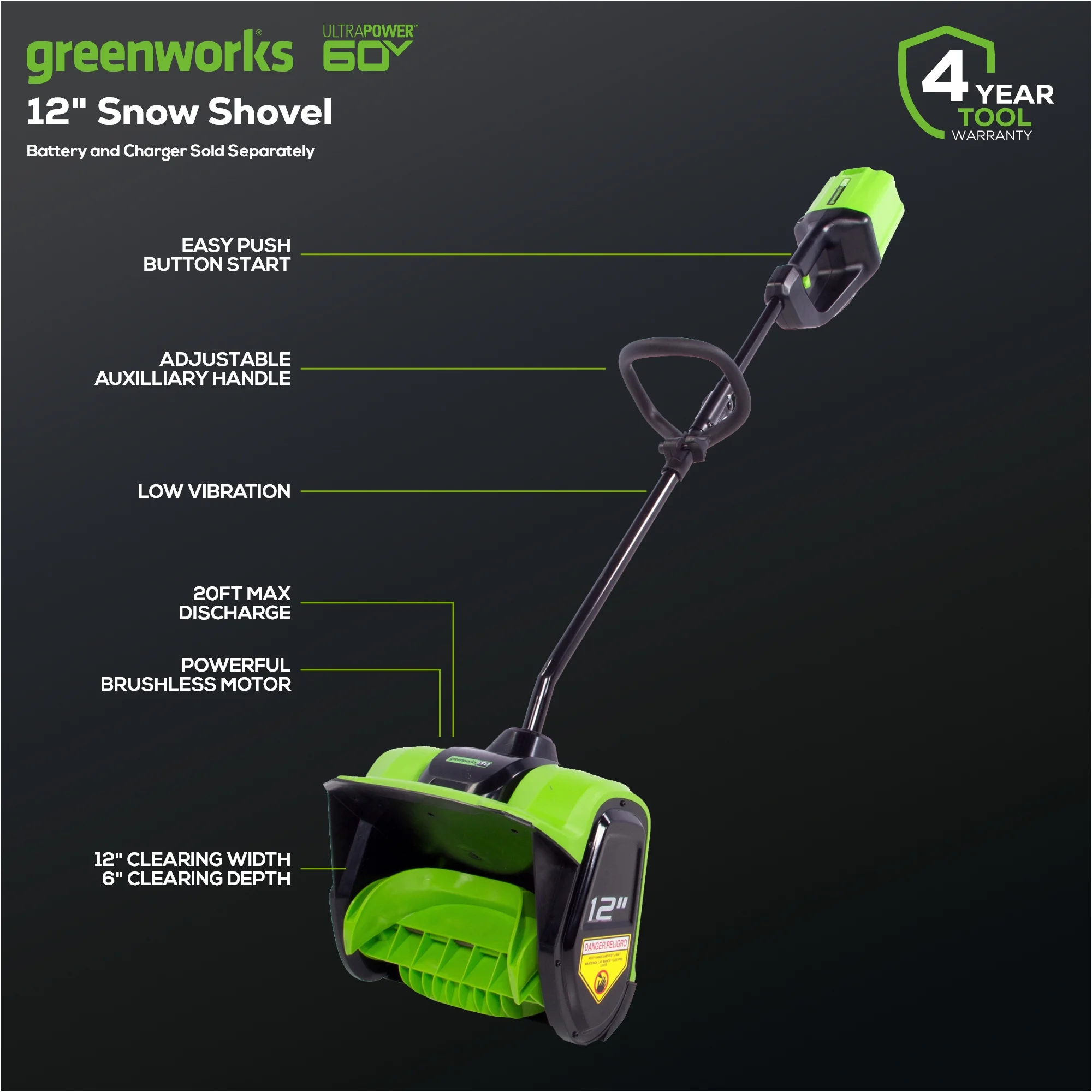 Greenworks 60V 12
