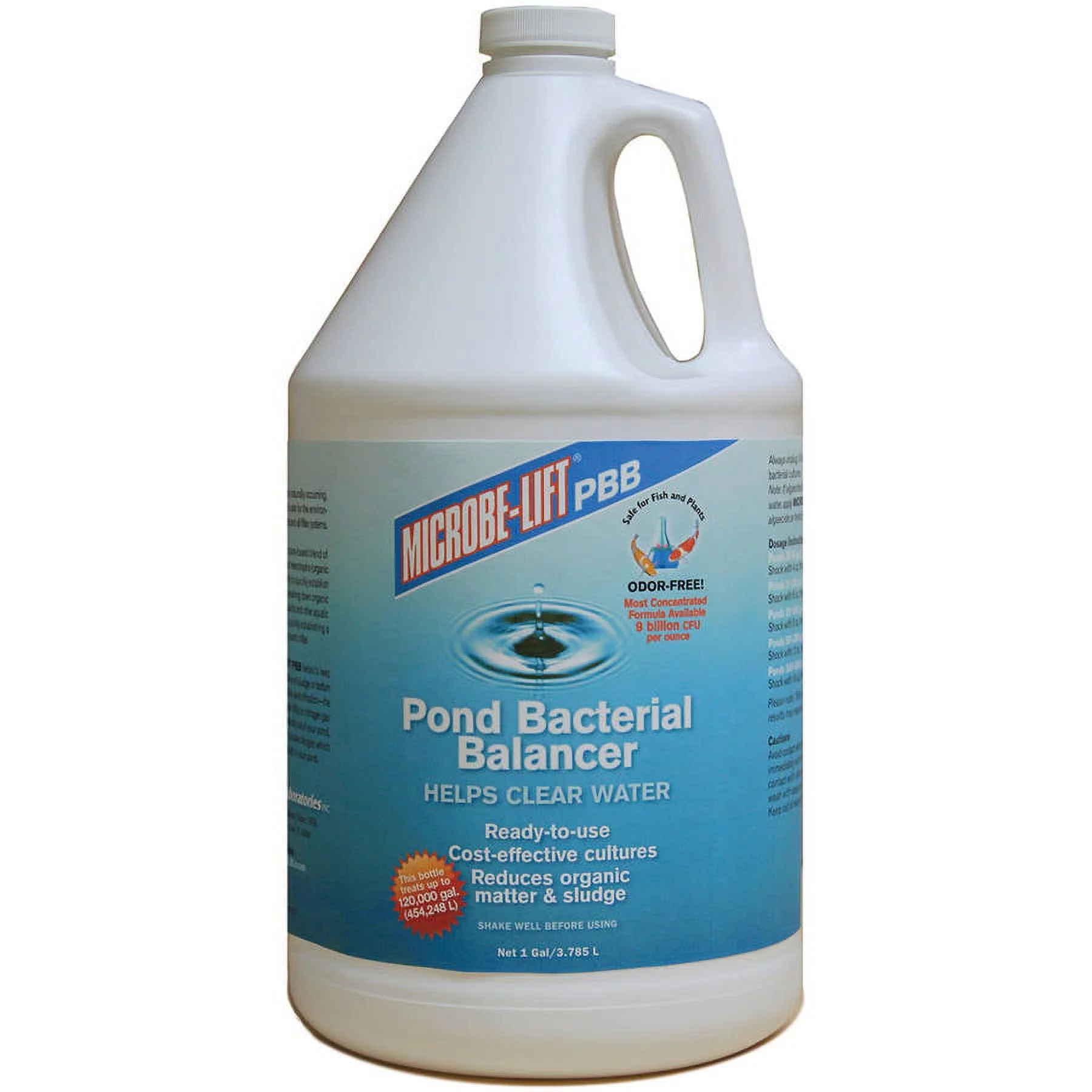 Microbe Lift PBBG1 1 Gallon Pond Bacterial Balancer