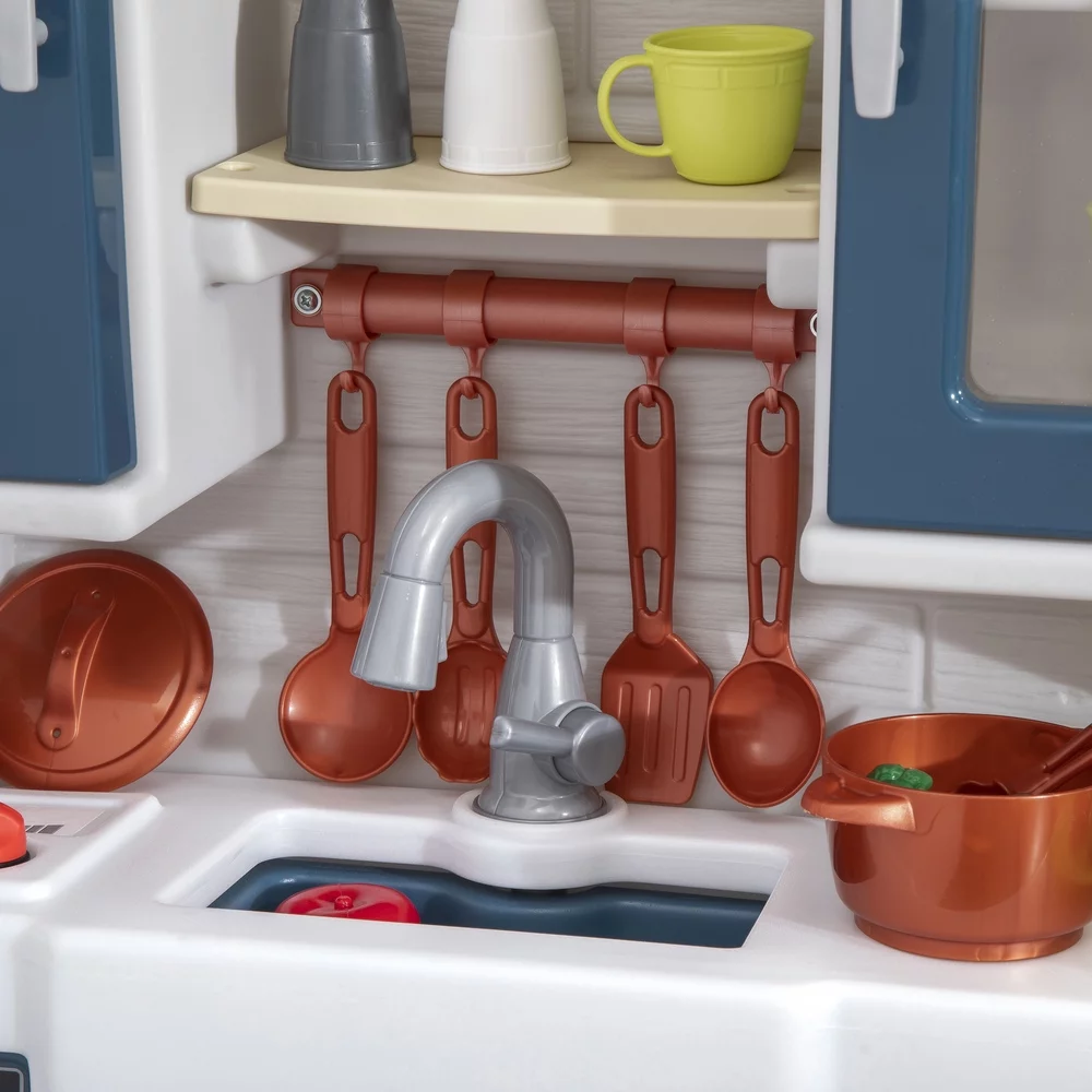 Step2 Modern Farmhouse Kitchen Kids Kitchen Play Set