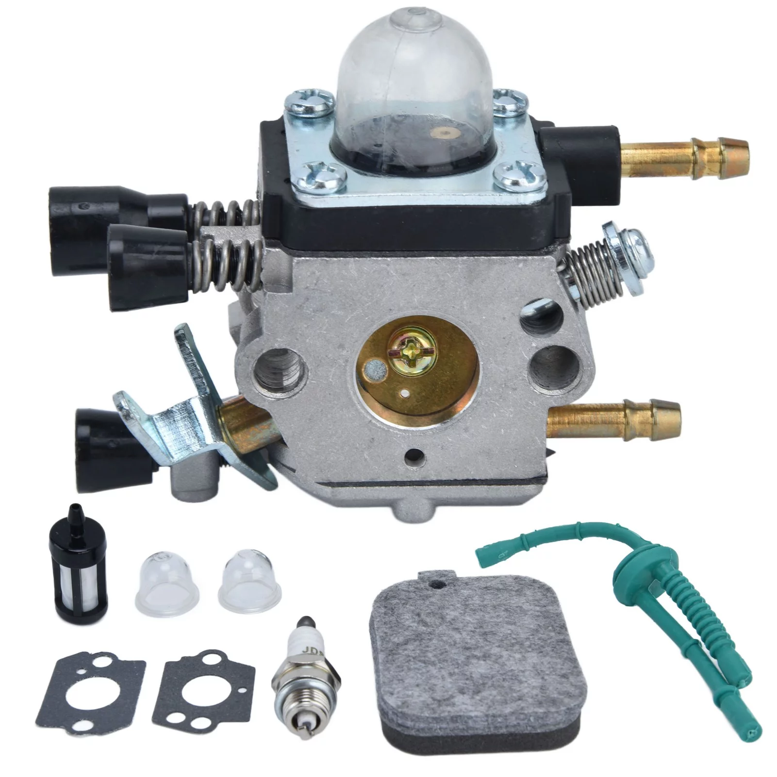 Blower Carburetor Kit Leaf Blower Carburetor with Adjustment Service Kit 4229 1200 606 for Stihl BG45 BG46 BG55 BG65 BR45C SH55 SH85