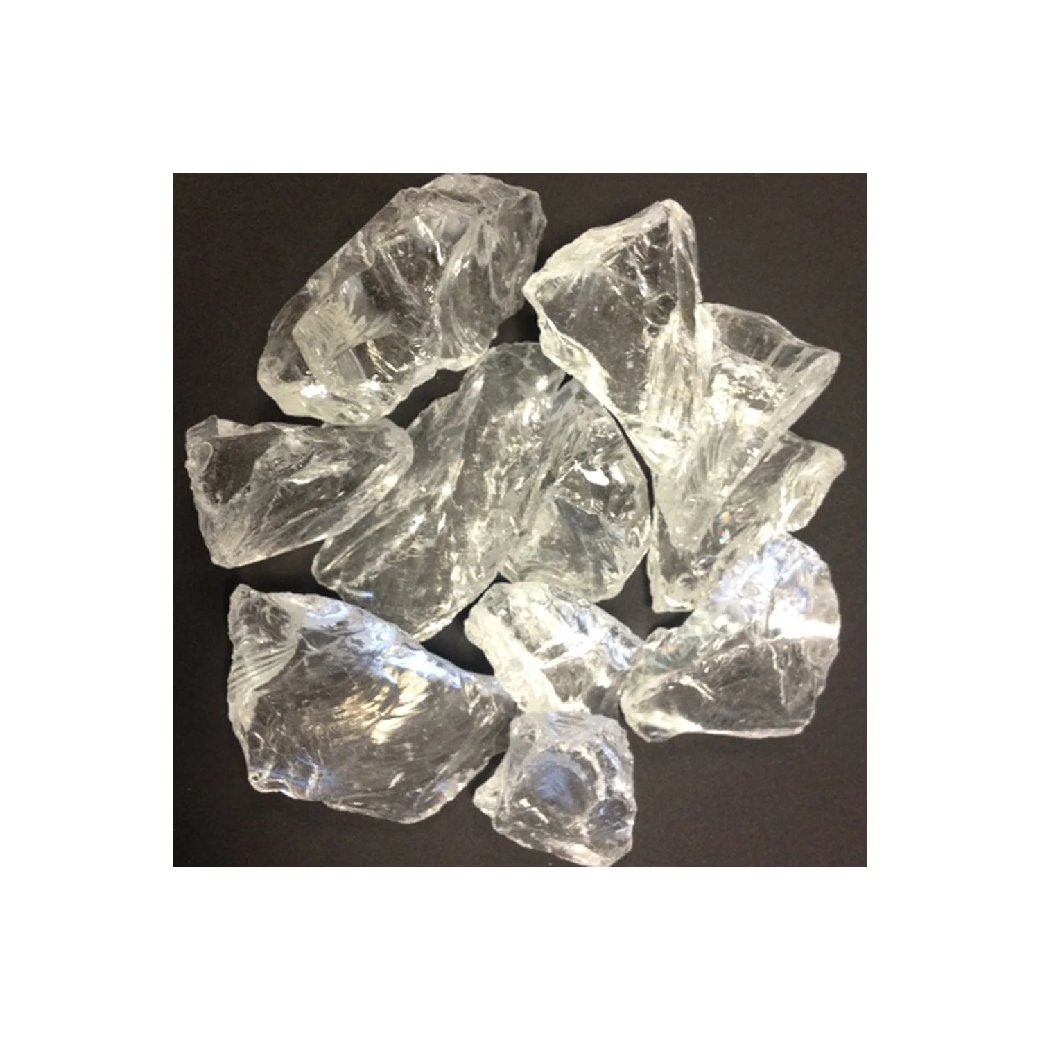 AZ Patio Heaters 20lbs Recycled Fire Glass in Ice