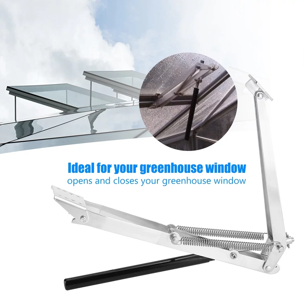 Nimomo Greenhouse Window Opener, Auto Vent Opener, Automatic up to 7 kg load Solar Auto Heat Sensitive Kit
