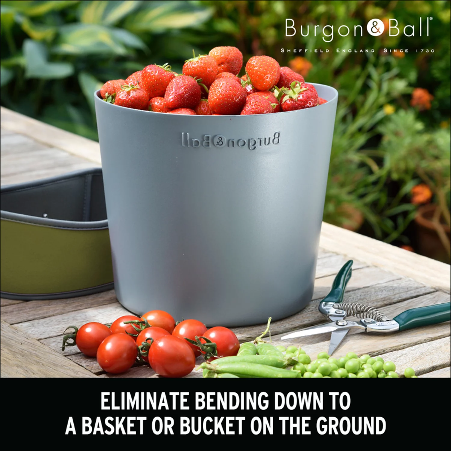 Burgon & Ball Hip-Trug Large Moss