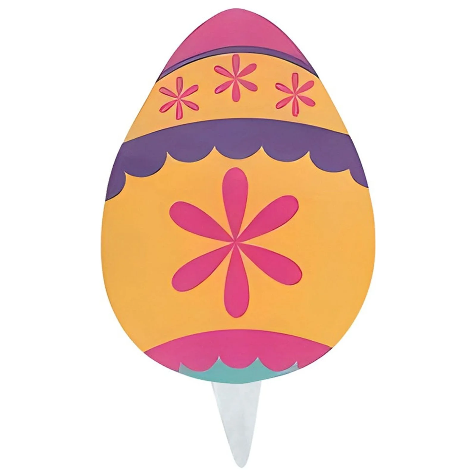 iju7gthy 4th of July Indoor Easter Egg Garden Outdoorration Easter Dayration Acrylic Cute Easter Egg Animal Easter Garden Logo Garden Easter Party Supplies for Easter Gift