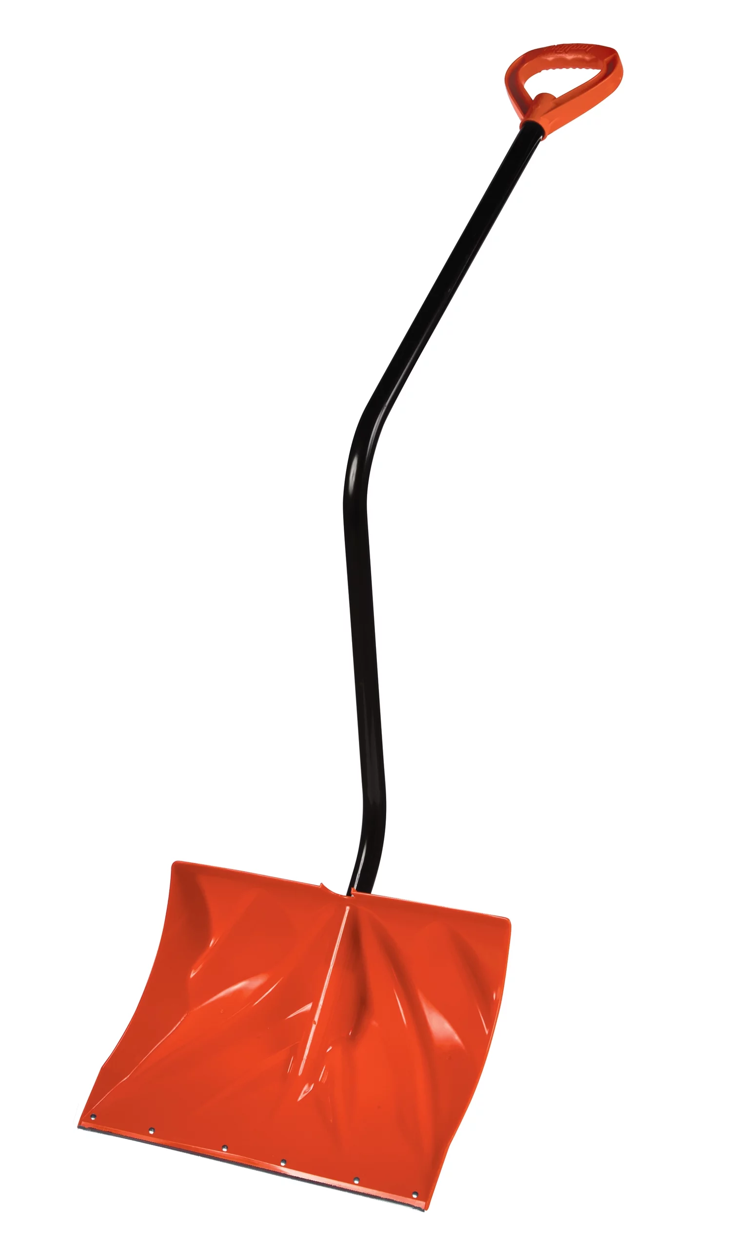 EMSCO Group - Bigfoot Premium Polyethylene Snow Shovel with Metal Lifesaver Handle and Metal Edge