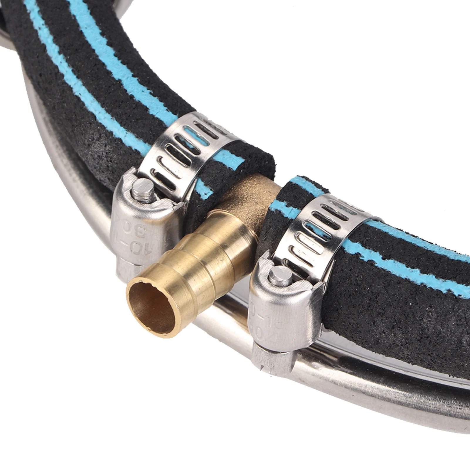 Goldmeet Aquarium Round Air Bubble Diffuser Ring Fish Pond Oxygenation Bubbler(Single Ring Dia 15cm)