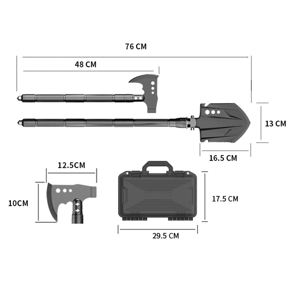 GoolRC Shovel,Axeset Axeset AxeSet Spirastell