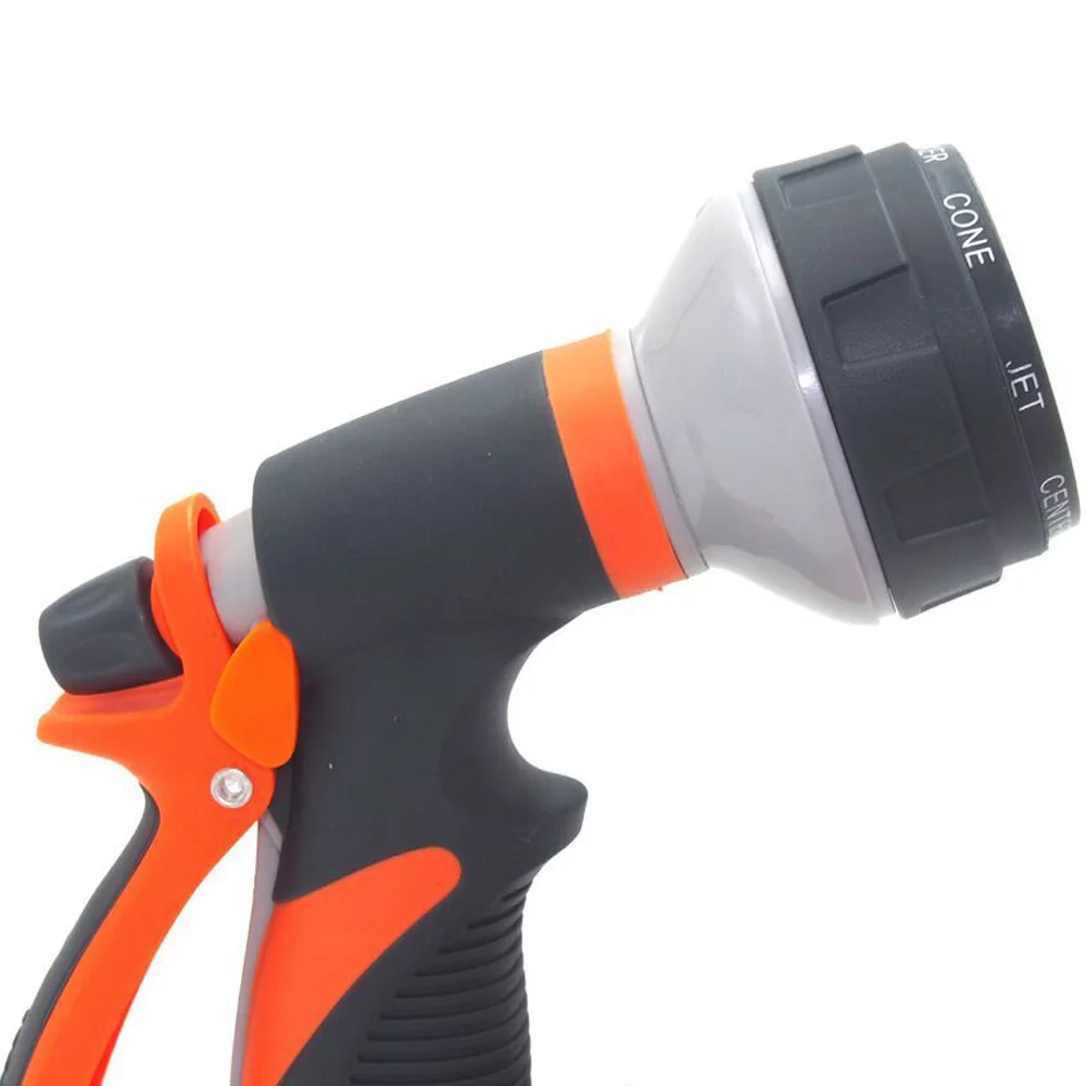Irrigation System 8Patterns Water Nozzle Head Hose Sprayer Garden Spray Auto Car Washing home *6PCS