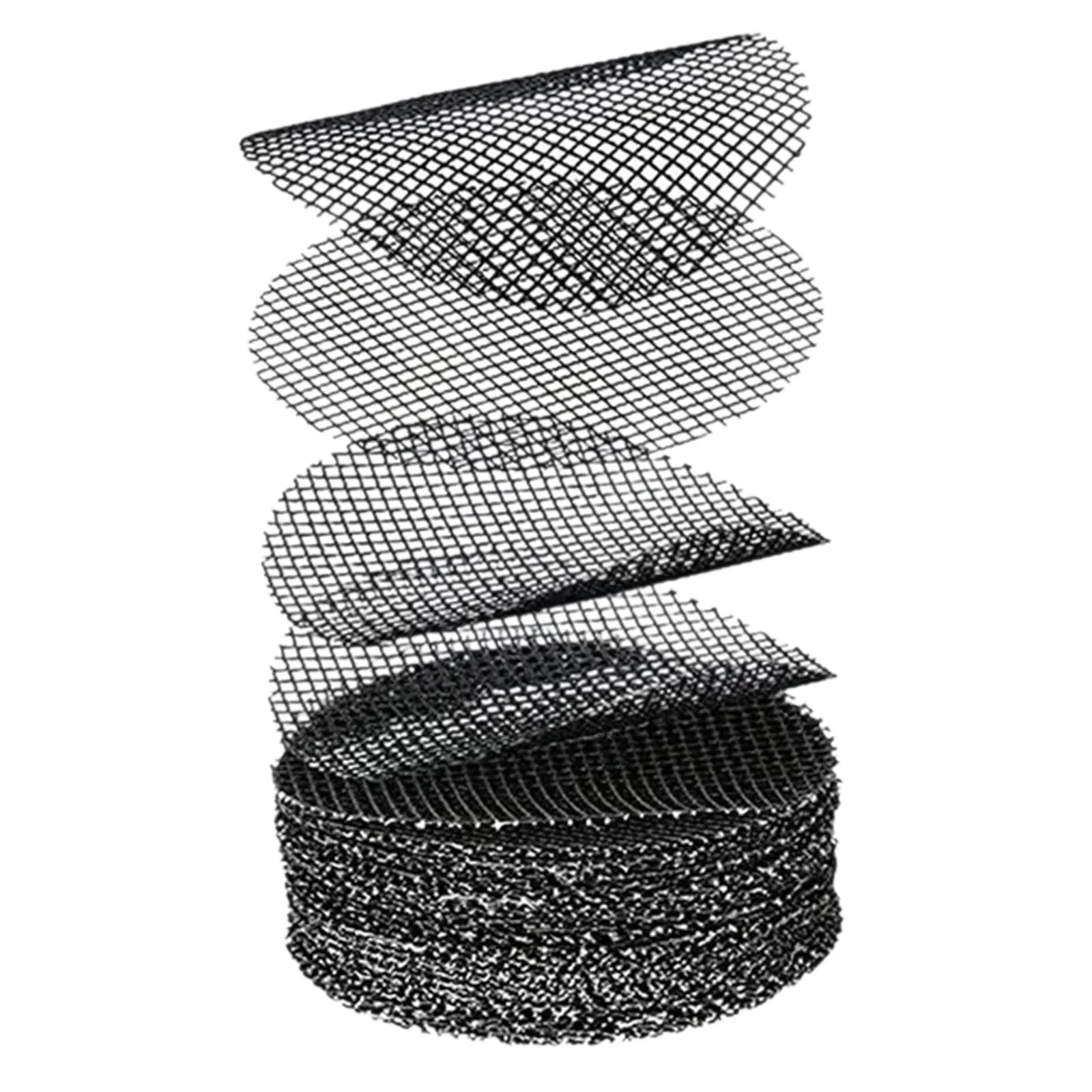 kesoto 50 Pieces Bonsai Pot Bottom Mesh Plant Pot Drainage Hole Screens,Polyester Gardening Gifts Flower Pot Hole Mesh Pad Diameter 10cm