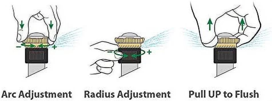 Rainbird R-VAN14-360 - 8-14 Ft. Fixed Full Circle Nozzles (360 Degree) (5-Pack)