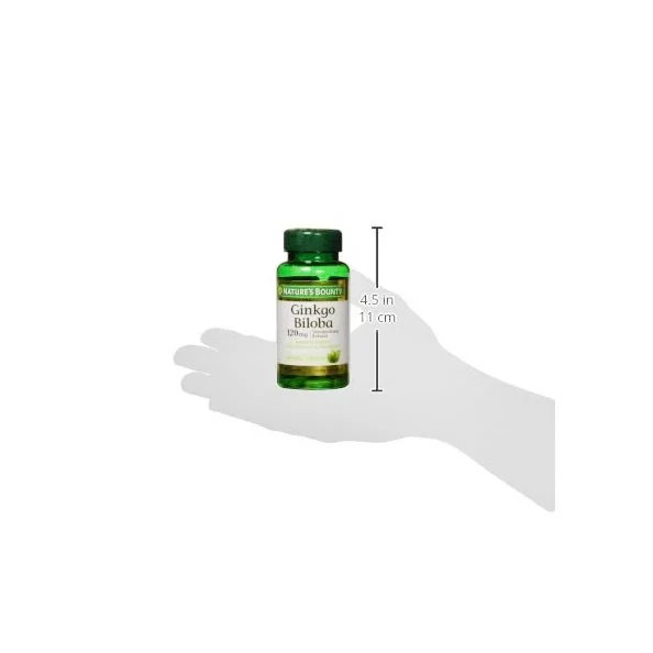 Nature's Bounty Ginkgo Biloba 120 mg 100 Each