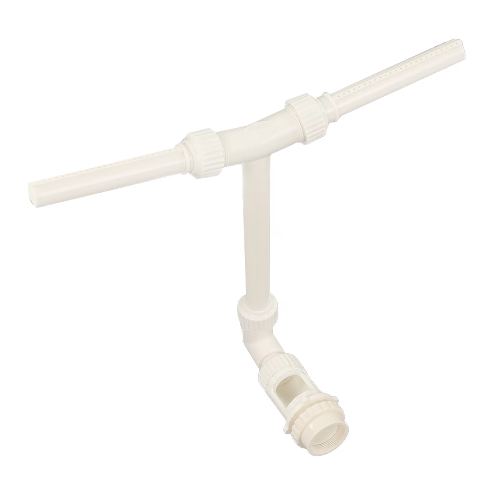 Pool Fountain Spray - PVC Adjustable Dual Head Pond Swimming Pool Fountain Spray, Pool Waterfall Spray with Internal Screw Thread G1 1/2 to G2 Adapter