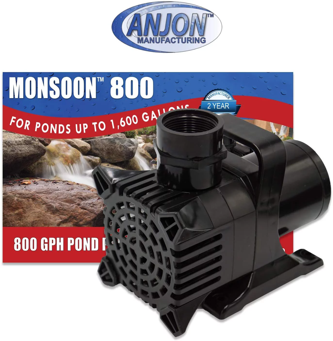 Anjon Monsoon 800 Pump - 800 GPH