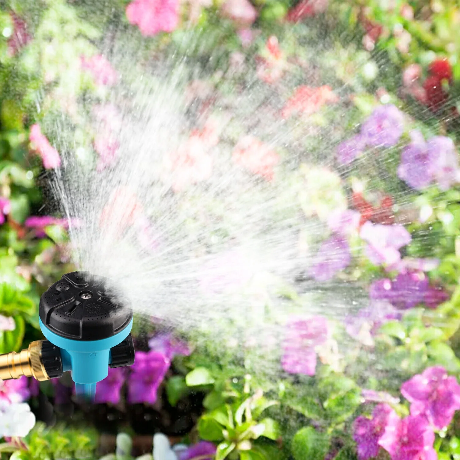 Garden Lawn Sprinkler 3Auto Spray Grass Watering Irrigation System Patio Yard