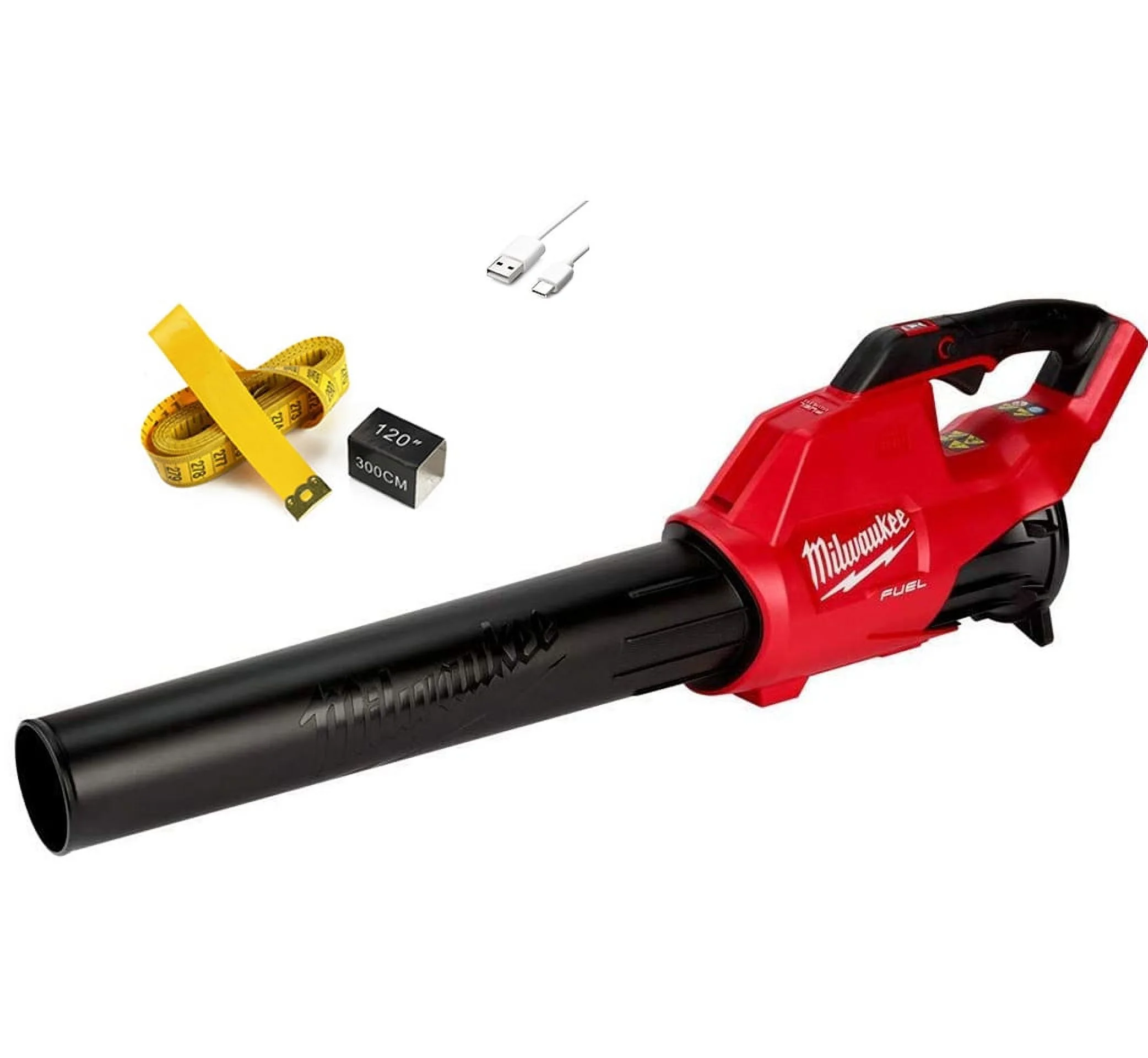 Milwaukee Electric Tools M18 Fuel 120 MPH 450 CFM 18-Volt Lithium-Ion Brushless Cordless Handheld Leaf Blower for Lawn Care and Patio (Tool-Only)+ Togology Accessories