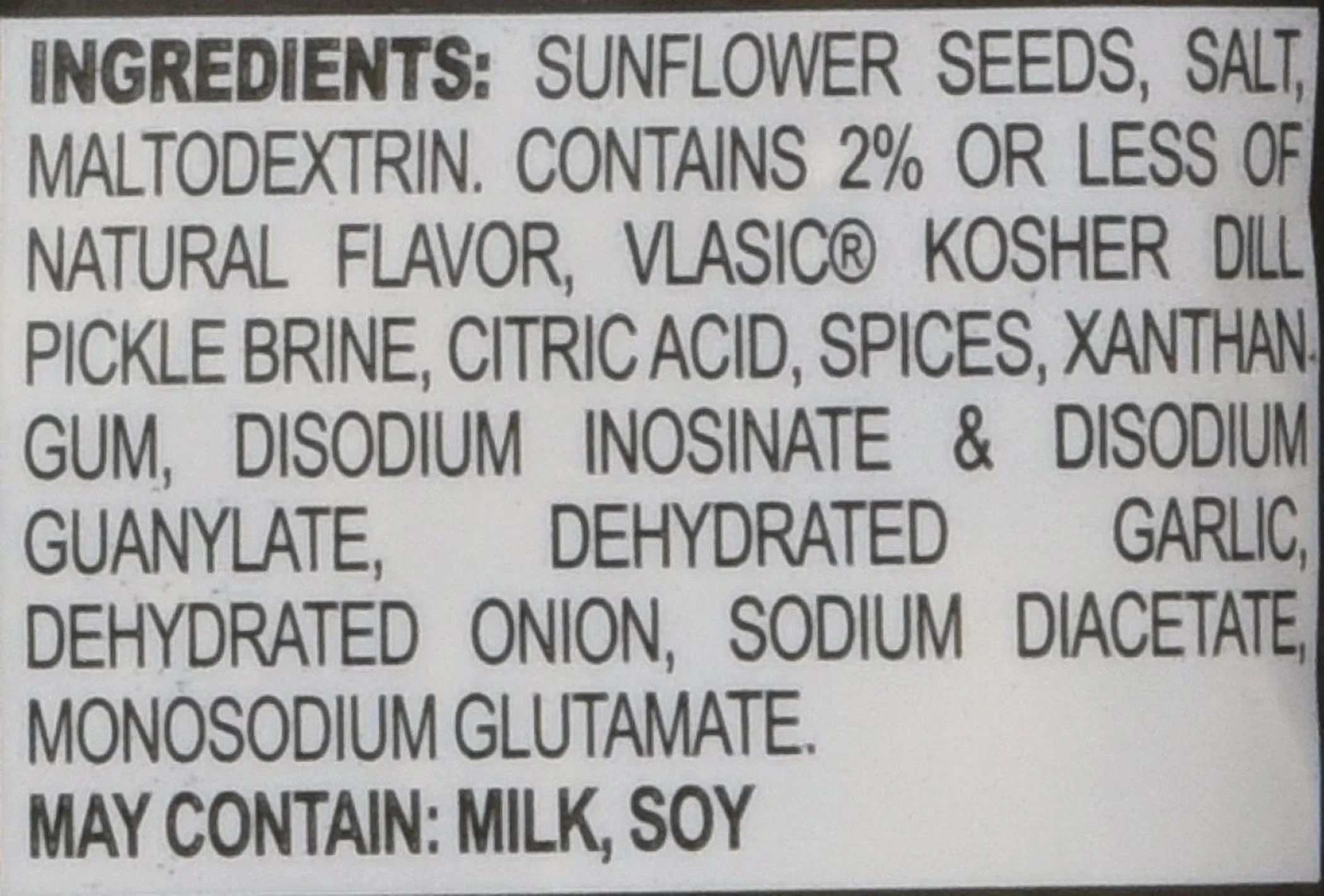 Vlasic Dill Pickle Sunflower Seeds, 5.35-Ounce Bags (Pack Of 3)