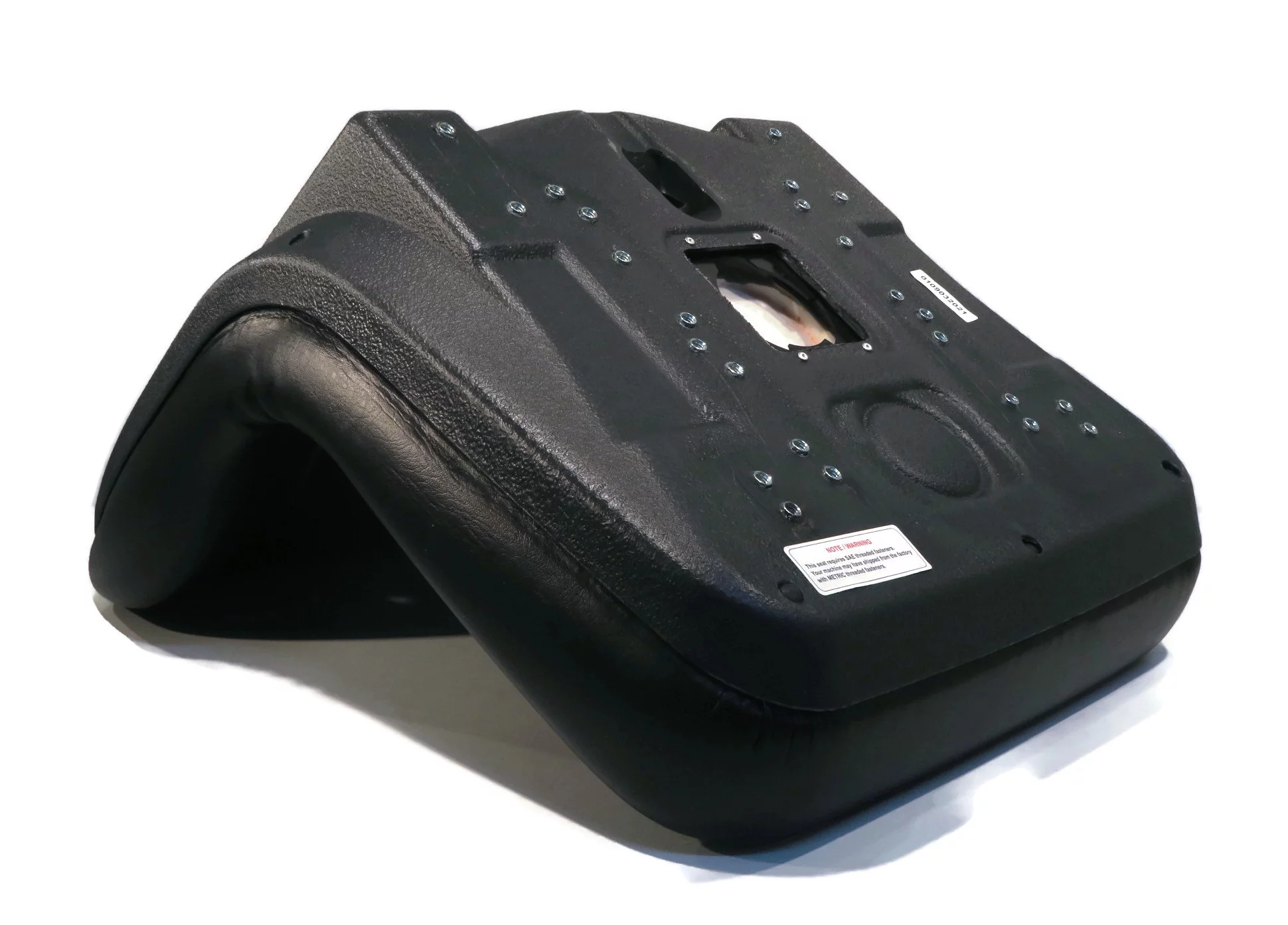 The ROP Shop | Black High Back Seat & Bracket fits Cub Cadet Z-Force Lawn Mowers S48, S60, 6003