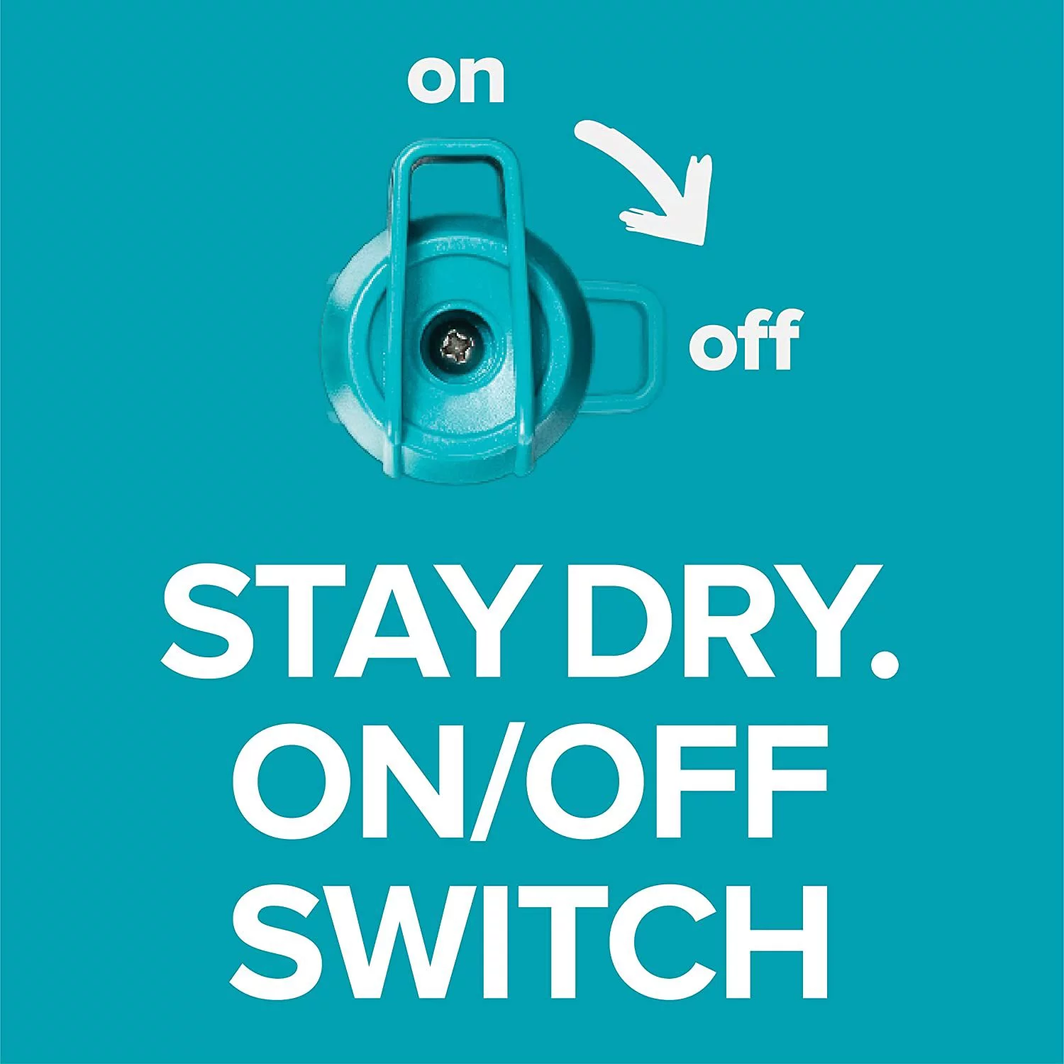 Gilmour Heavy Duty Rectangular Sprinkler with on/off switch