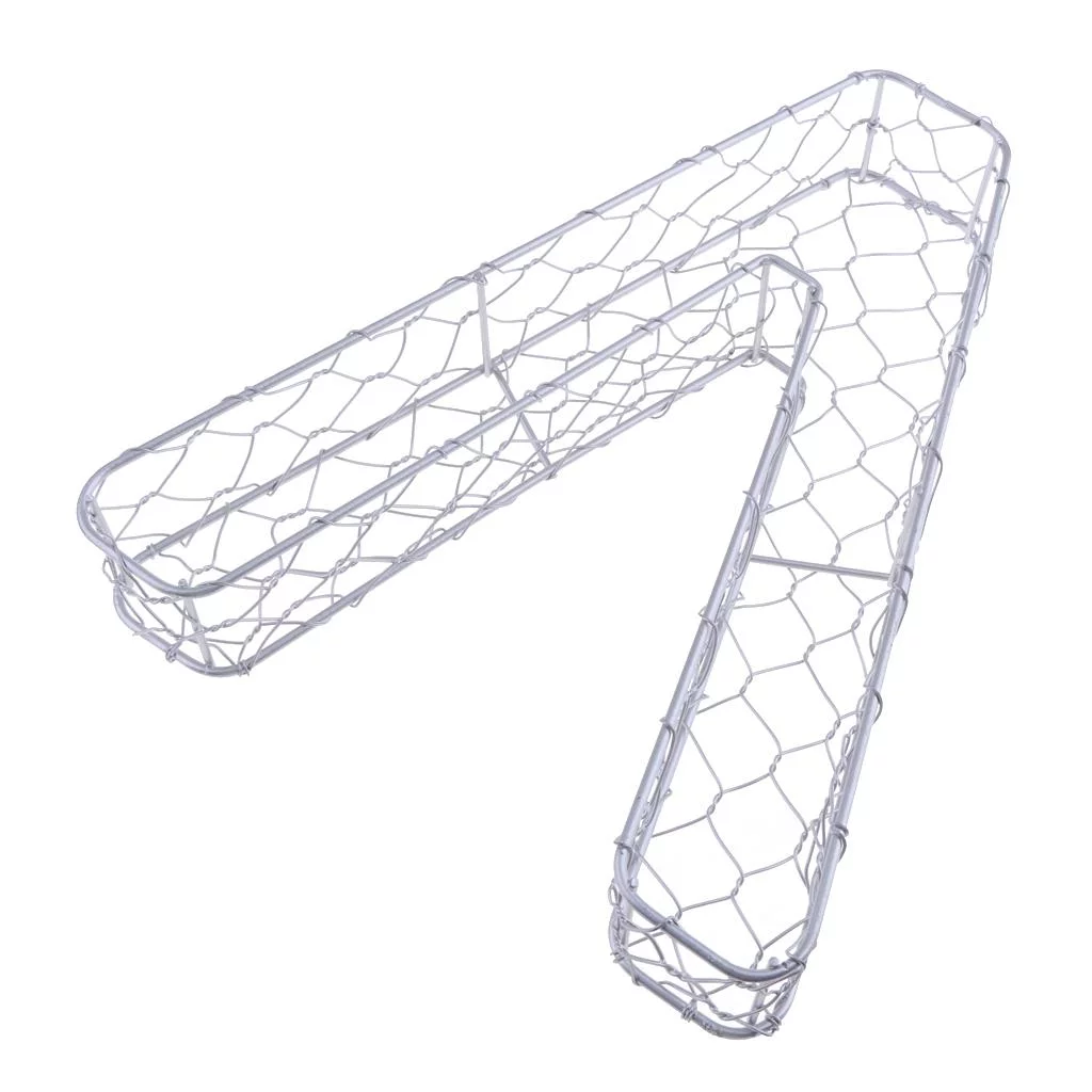 Alphabet Iron Wire Wreath Frame Succulent Pot Metal Planter Plant Holder