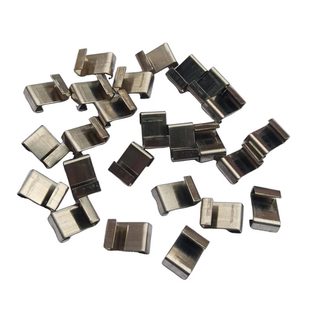50 X Durable Stainless Steel Greenhouse Glazing Clips Greenhouses Supplies