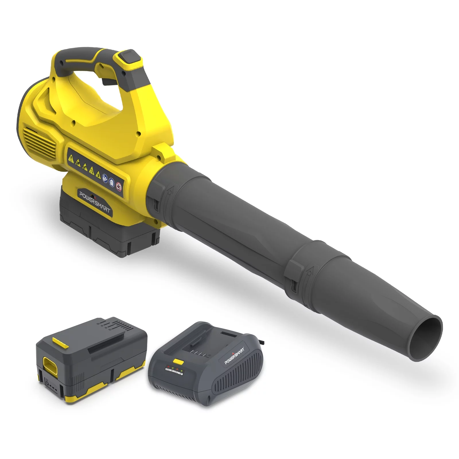 PowerSmart 40V Cordless Handheld Leaf Blower with 4.0 Ah Battery and Charger