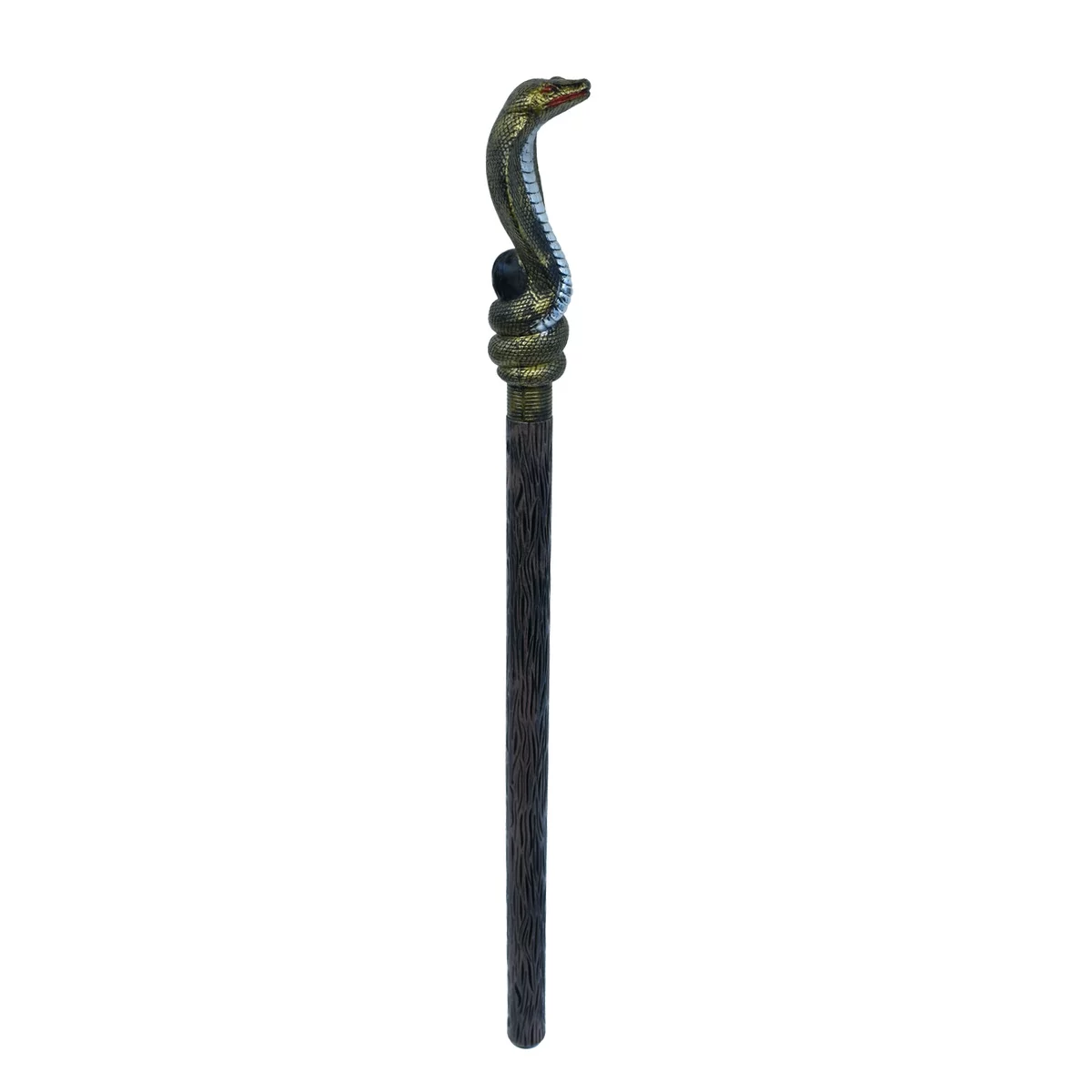 King Cobra Snake Scepter Serpent Warlock Staff Stick Halloween Costume Accessory Wizard Prop