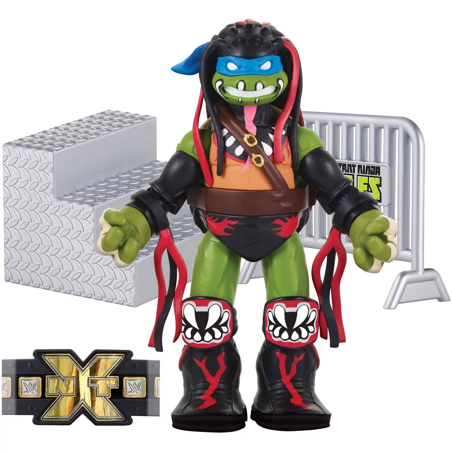 TMNT Leo as Finn Balor