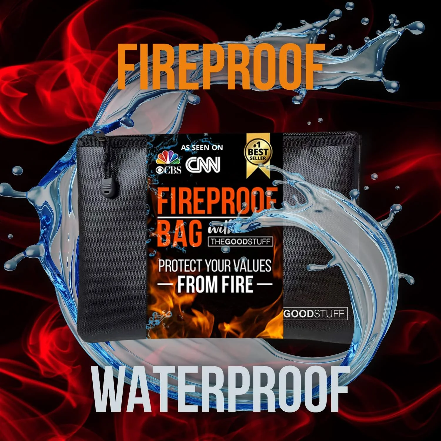 Water and Fireproof Pouch (10